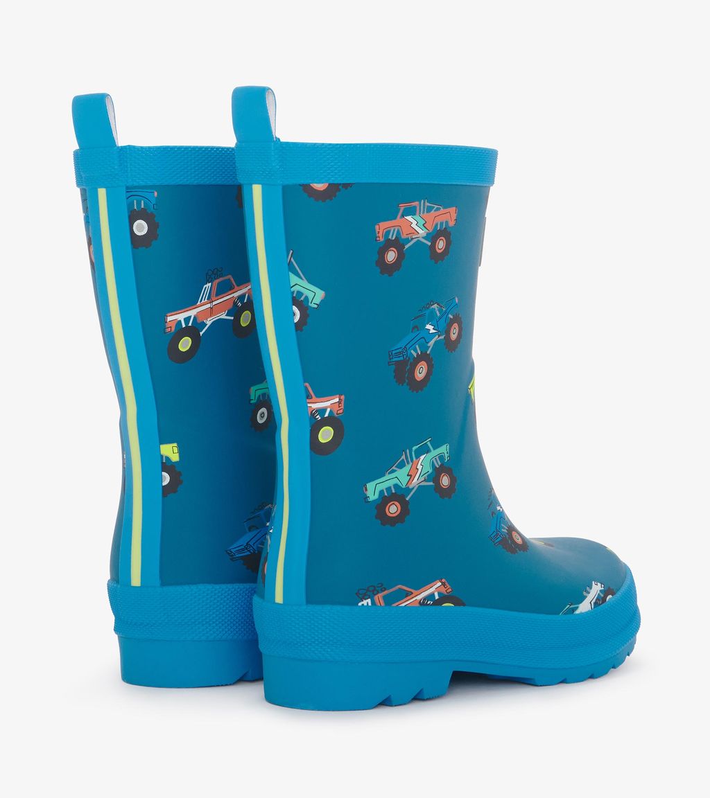 Hatley Monster Trucks Wellingtons F24mtk1367 Footwear UK8 INFANT / Blue,UK9 KIDS / Blue,UK10 KIDS / Blue,UK11 KIDS / Blue,UK12 KIDS / Blue,UK13 KIDS / Blue,UK1 KIDS / Blue