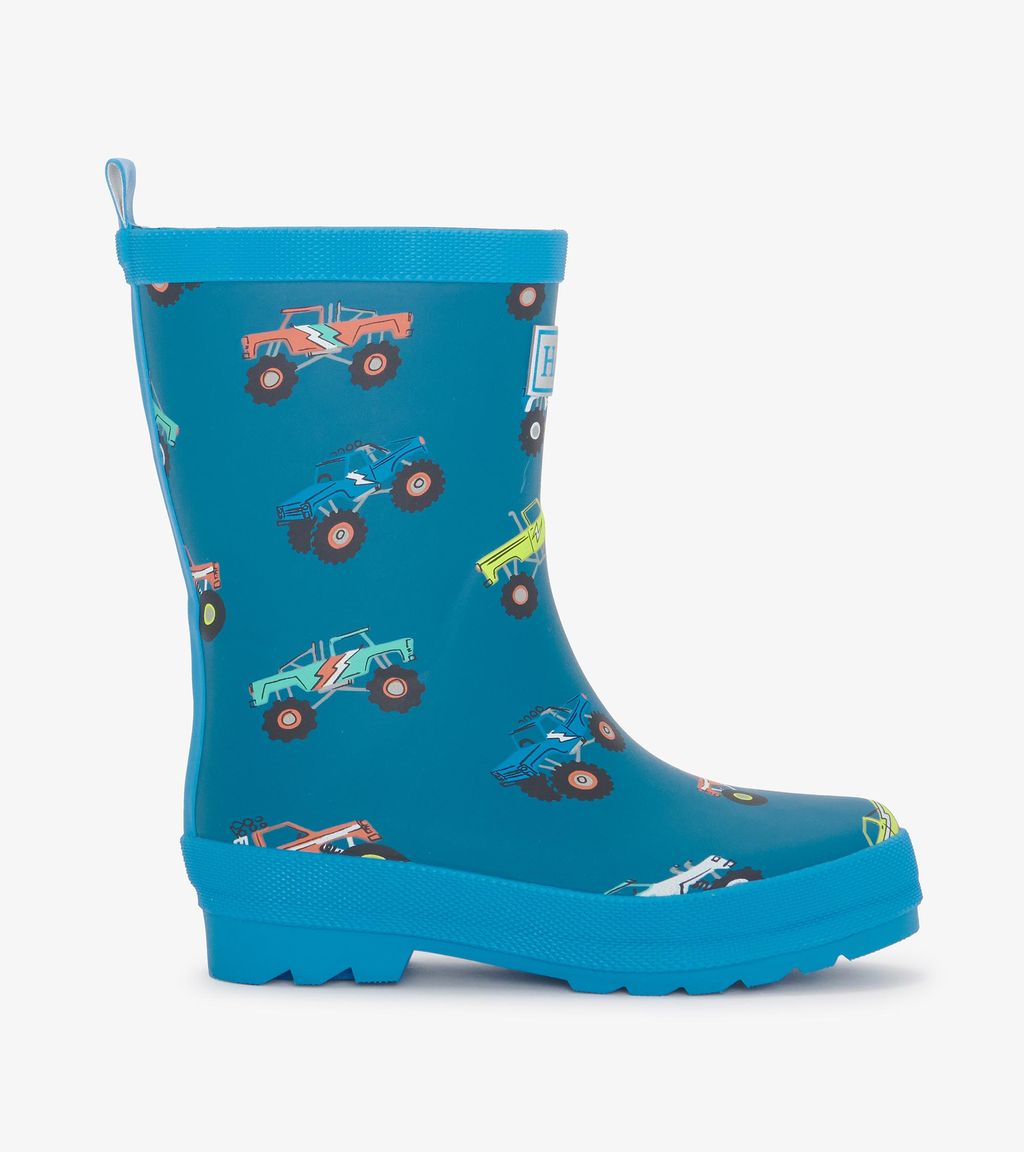 Hatley Monster Trucks Wellingtons F24mtk1367 Footwear UK8 INFANT / Blue,UK9 KIDS / Blue,UK10 KIDS / Blue,UK11 KIDS / Blue,UK12 KIDS / Blue,UK13 KIDS / Blue,UK1 KIDS / Blue