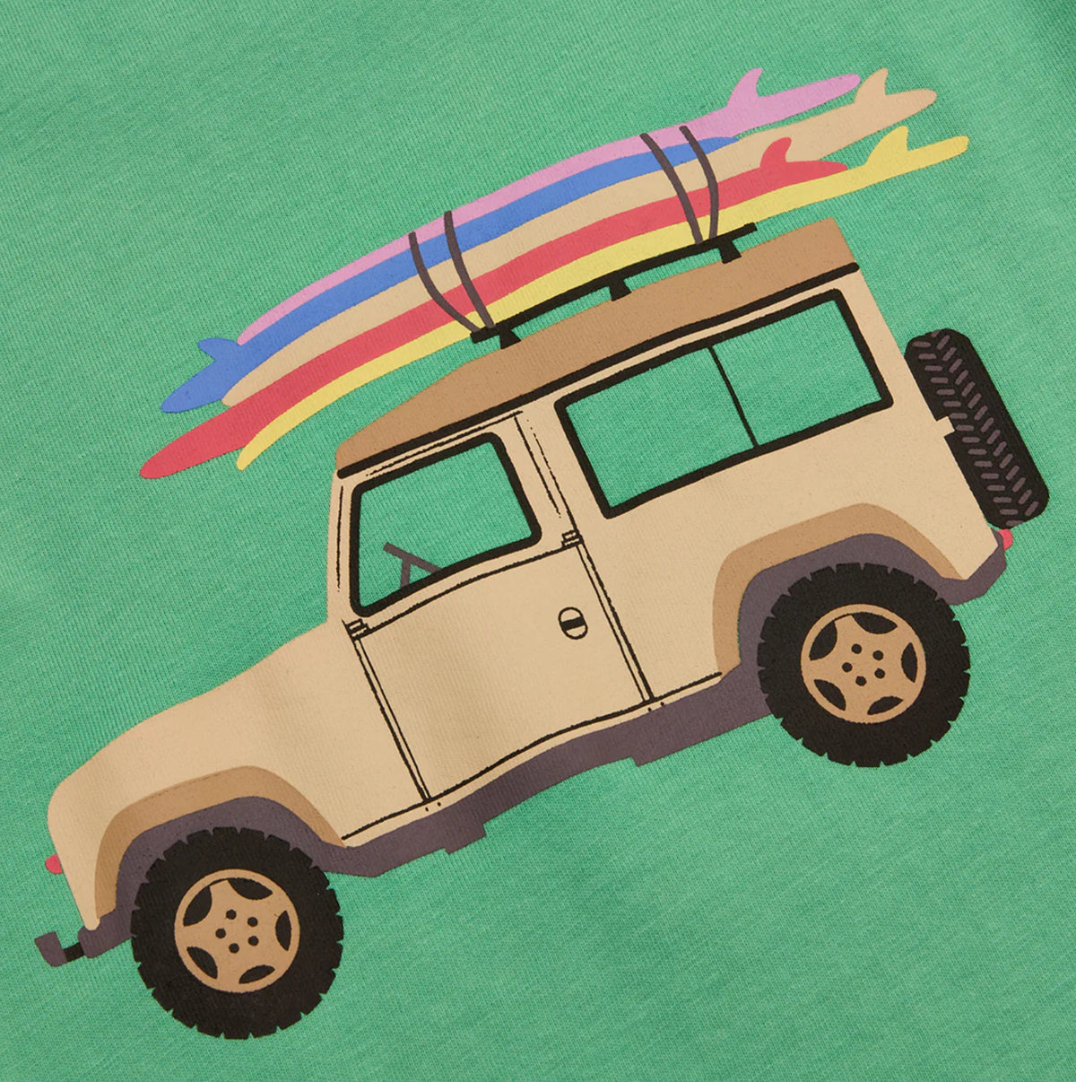 Joules Boys Ben T-Shirt E56232 Green 4X4 Clothing 4YRS / Green,5YRS / Green,6YRS / Green,8YRS / Green