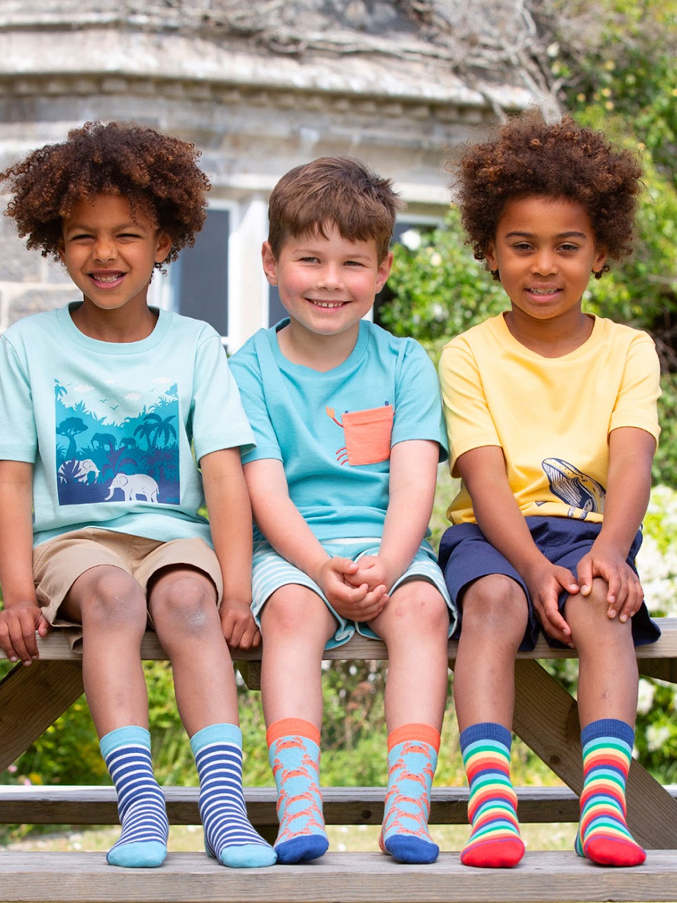 Kite 3 Pack Socks 6309 Little Nipper Clothing 6-12M / Multi,1-2YRS / Multi,UK6-8 / Multi,UK9-12 / Multi,UK13-2 / Multi