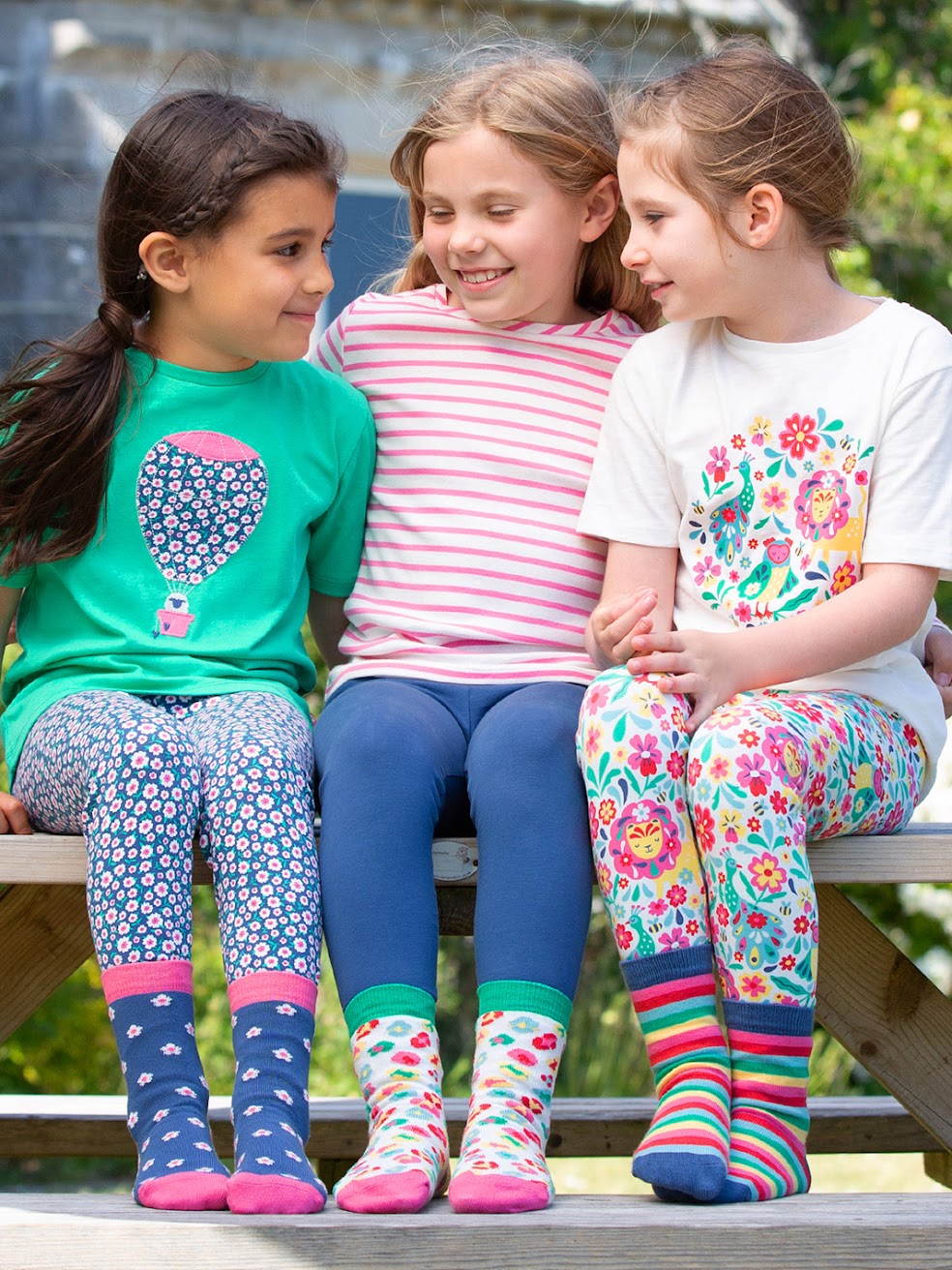 Kite 3 Pack Socks 6247 Wild And Free Clothing 6-12M / Multi,1-2YRS / Multi,UK6-8 / Multi,UK9-12 / Multi,UK13-2 / Multi