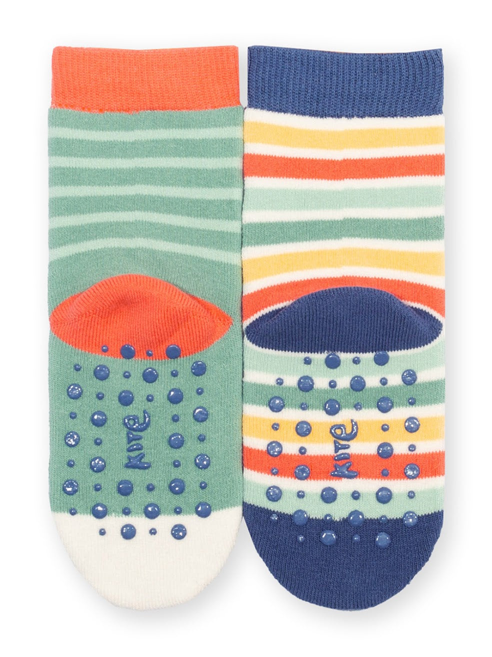 Kite 2 Pack Baa Baa Grippy Socks 4613 Sage Clothing 0-6M / Sage,6-12M / Sage,12-24M / Sage,2-3YRS / Sage