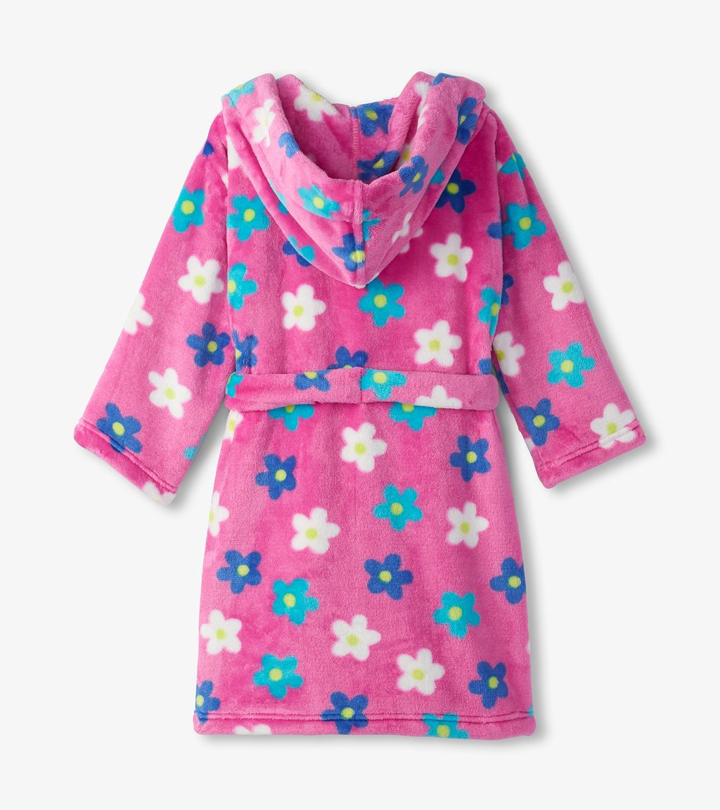 Hatley Daisy Dressing Gown F24fdk225 Clothing 2-3YRS / Pink,4-5YRS / Pink,6-7YRS / Pink,8-9YRS / Pink