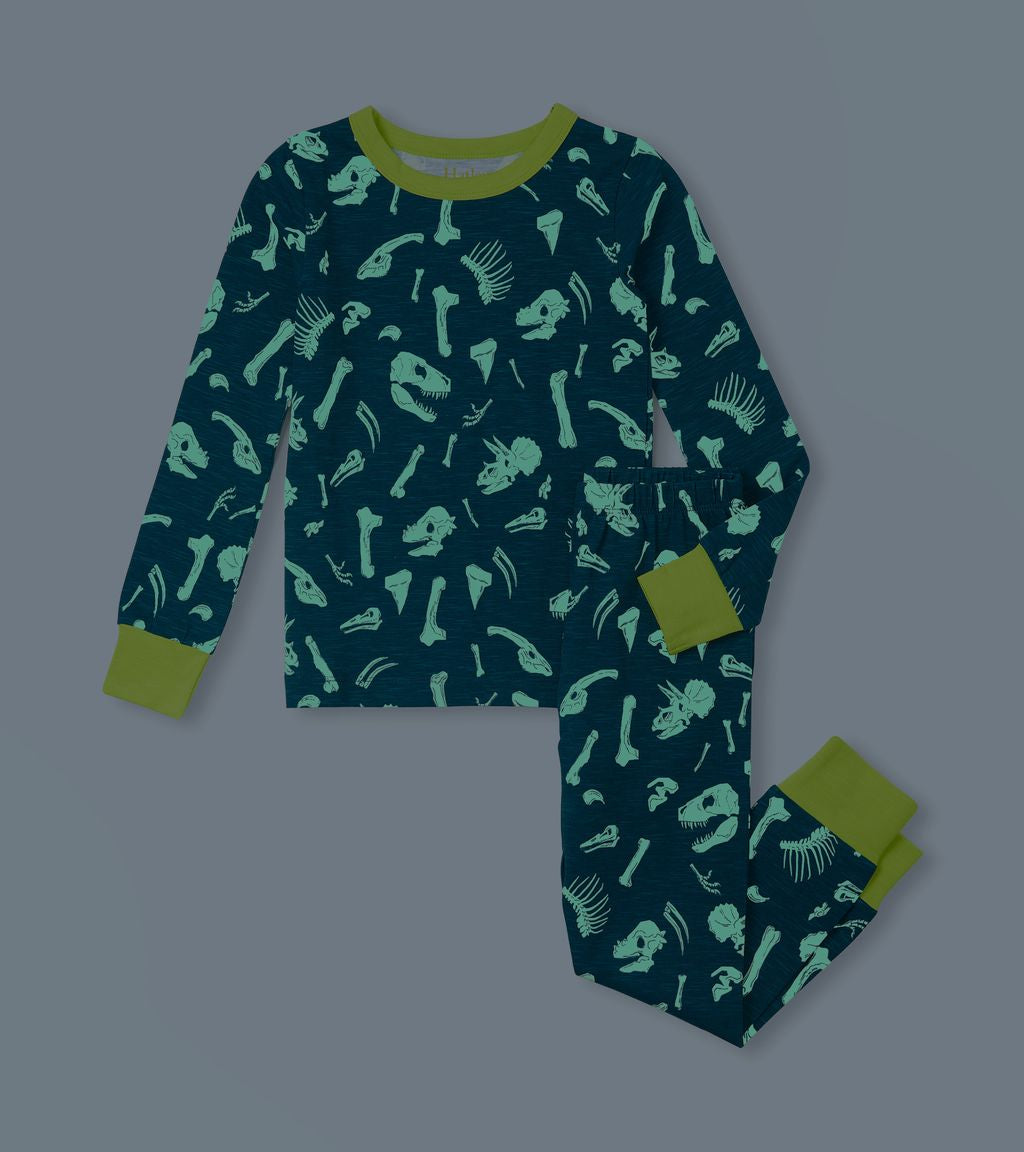 Hatley Dino Fossils Pj Set F24dfk1789 Clothing 2YRS / Blue,3YRS / Blue,4YRS / Blue,5YRS / Blue,6YRS / Blue,7YRS / Blue,8YRS / Blue