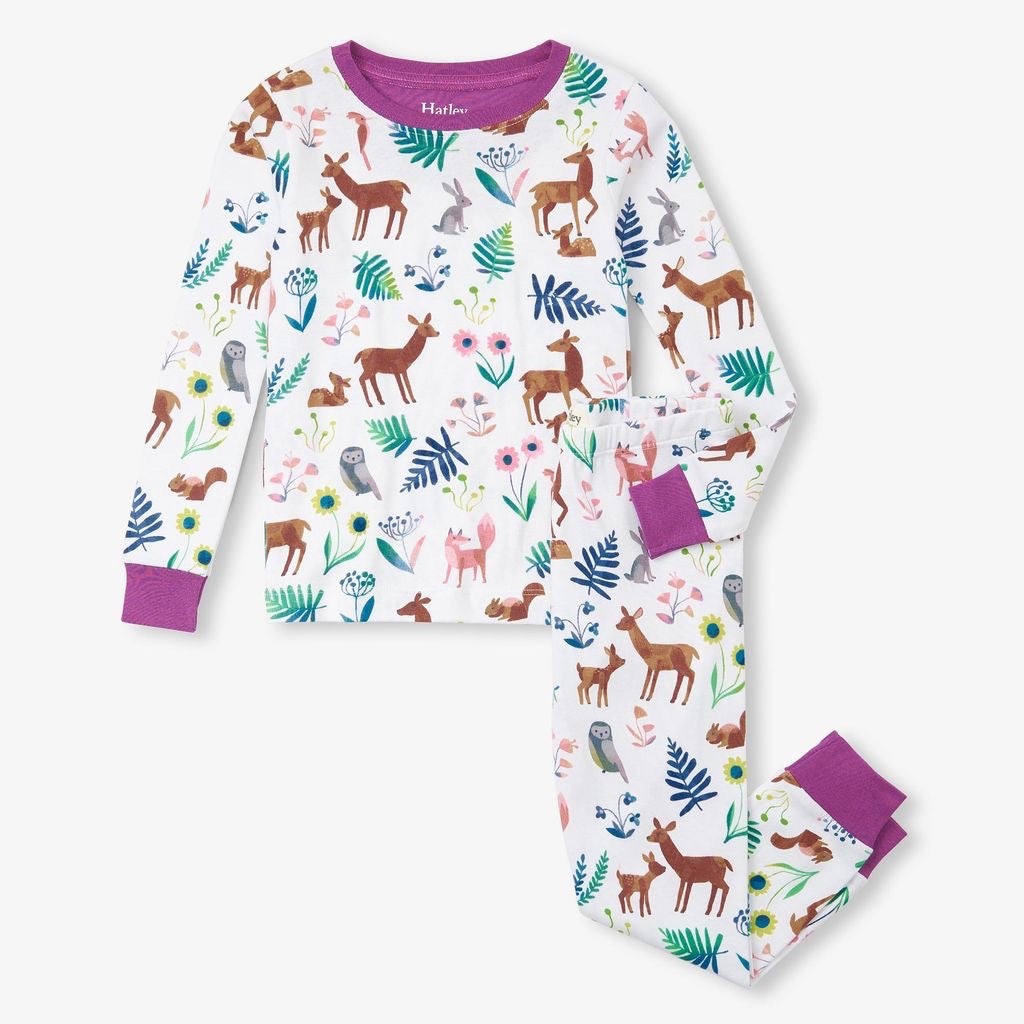 Hatley Soft Forest Pj Se F24fck204o Clothing 2YRS / Multi,3YRS / Multi,4YRS / Multi,5YRS / Multi,6YRS / Multi,7YRS / Multi,8YRS / Multi