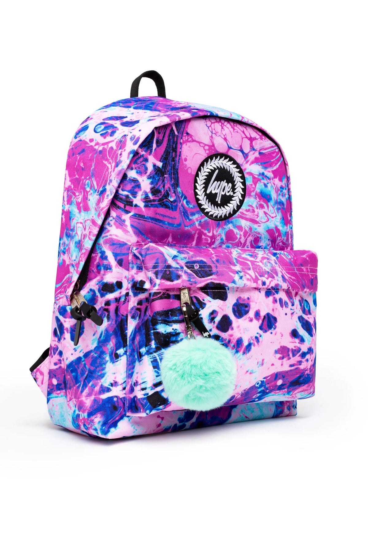 Hype Pink Mermaid Marble Backpack Xucb-078 Accessories ONE SIZE / Pink