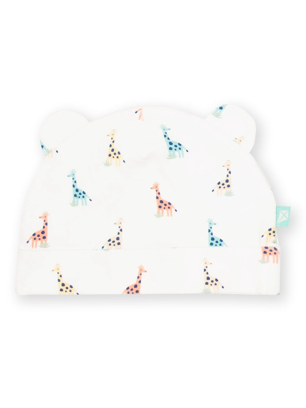 Kite Sweet Giraffe Baby Hat 3957 Clothing 0-1M / White,3-6M / White