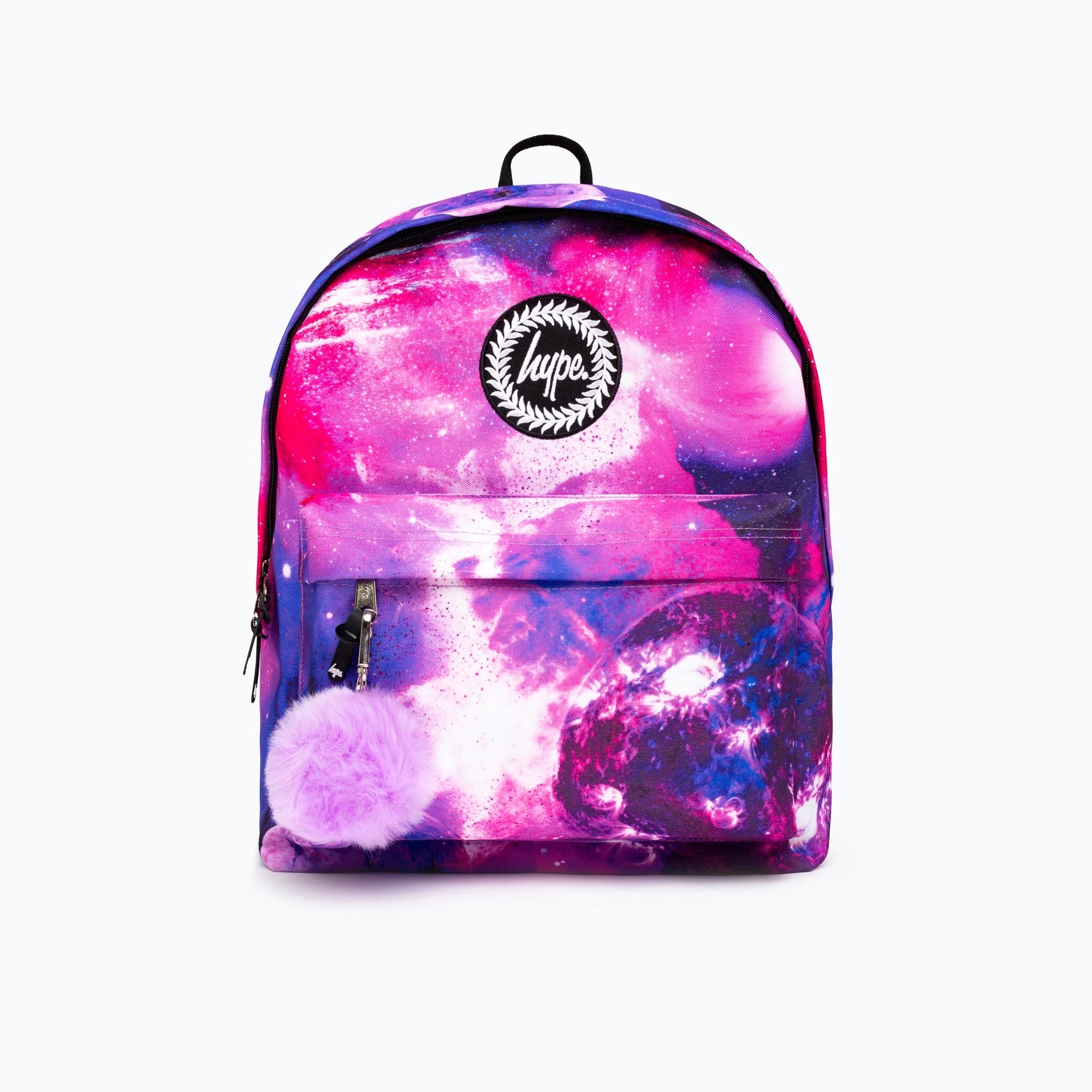 Hype Purple Galactic Space Backpack Xucb-098 Accessories ONE SIZE / Purple