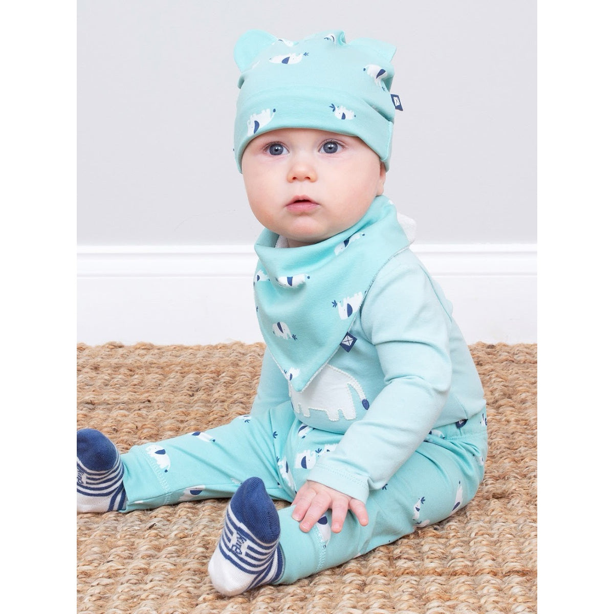 Kite Ele Time Baby Hat 3550 Clothing 0-1M / Aqua,3-6M / Aqua