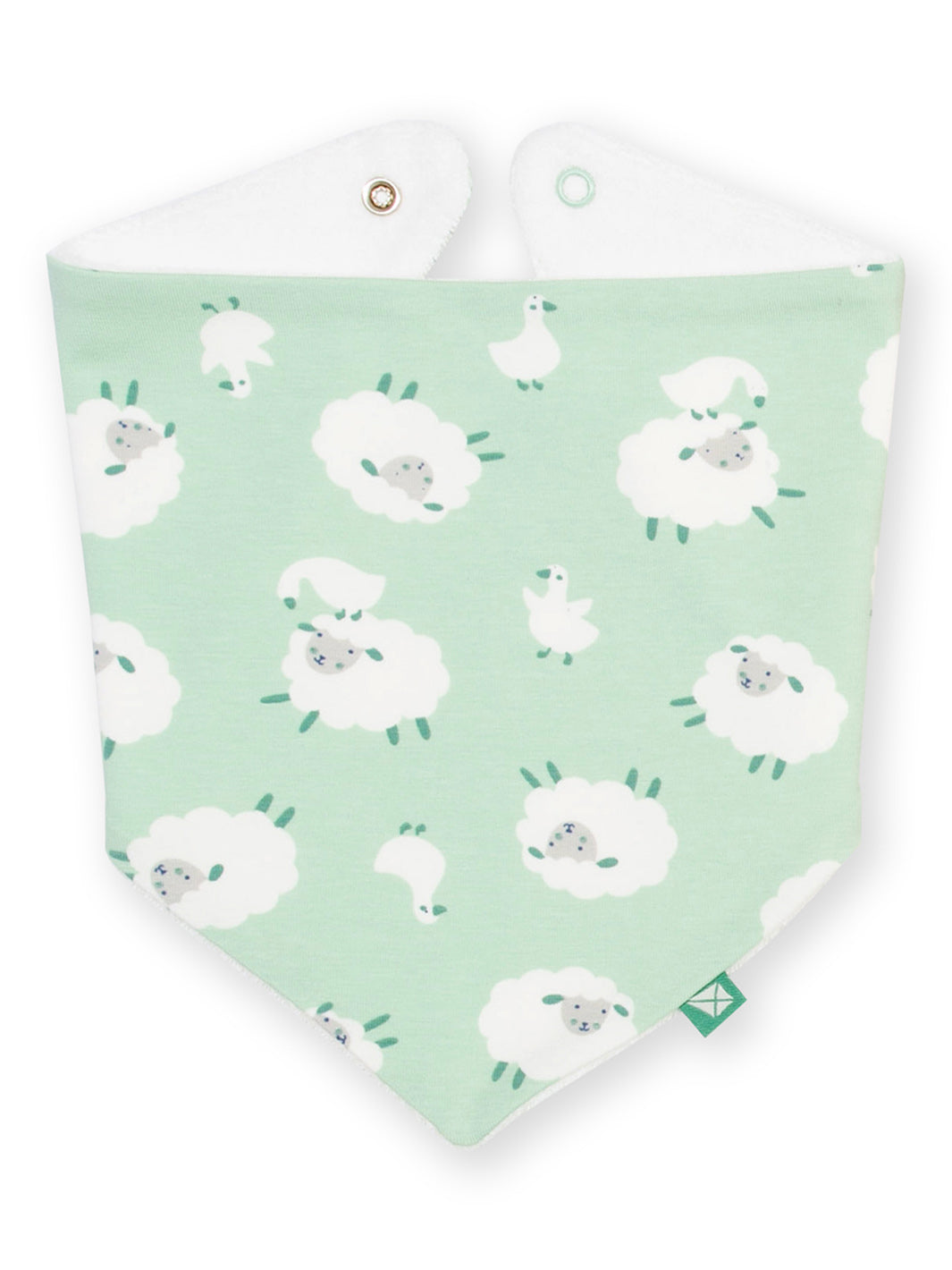 Kite Baa Baa Quack Baby Bib 1825 Accessories ONE SIZE / Mint