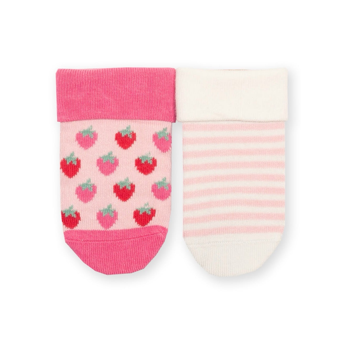 Kite 2 Pack Baby Socks Berry Dot 3354 Clothing 0-6M / Pink,6-12M / Pink,12-24M / Pink