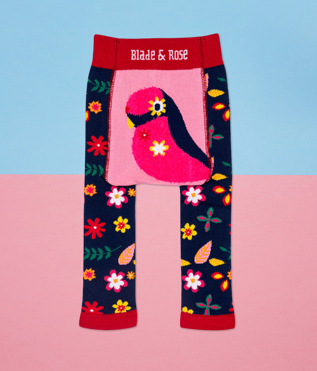 Blade &amp; Rose Layla The Parrot Knitted Leggings Clothing 0-6M / Multi,6-12M / Multi,12-24M / Multi