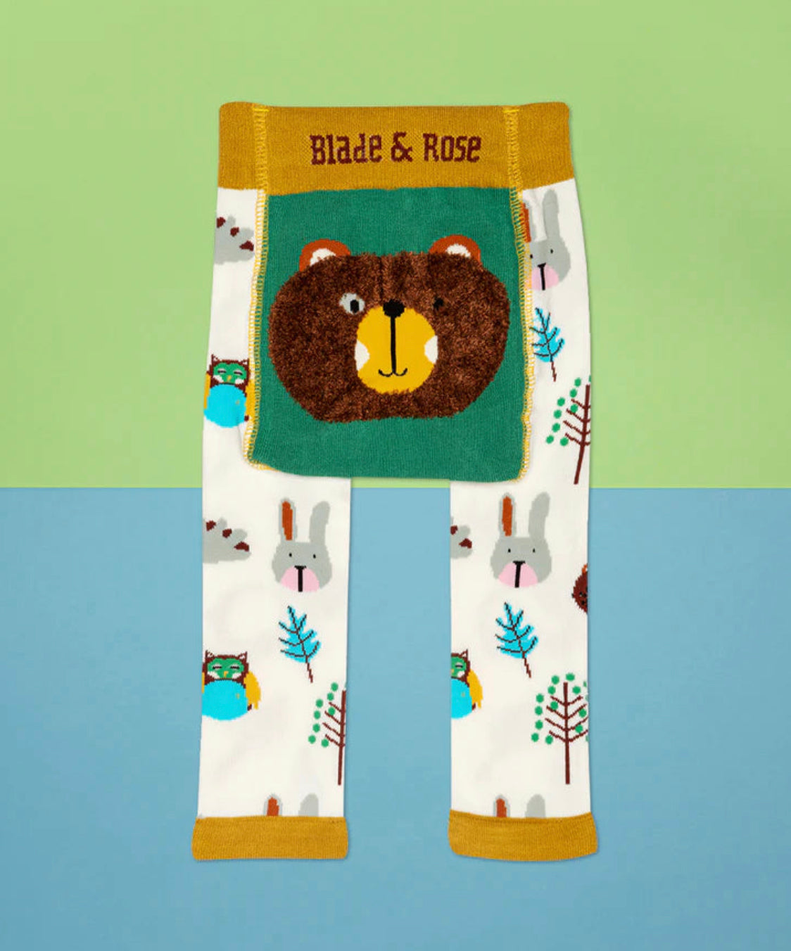 Blade &amp; Rose Wild Woodland Knitted Leggings Clothing 0-6M / Multi,6-12M / Multi,12-24M / Multi