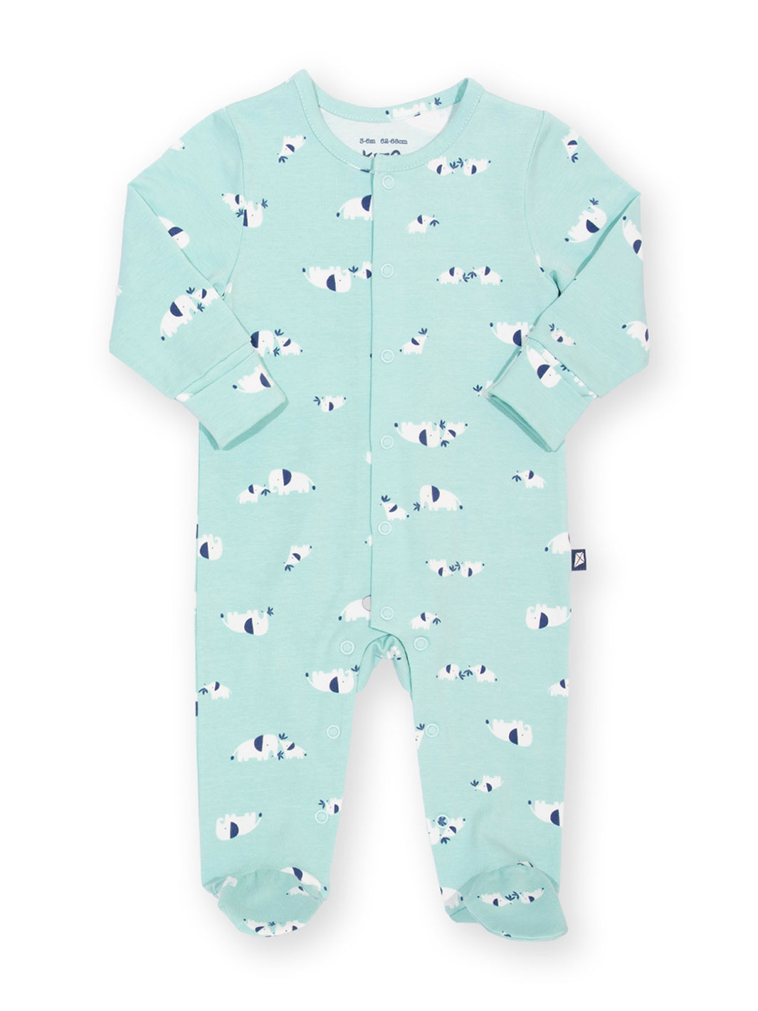 Kite Ele Time Baby Sleepsuit 8075 Clothing NEWBORN / Aqua,0-1M / Aqua,0-3M / Aqua,3-6M / Aqua,6-9M / Aqua