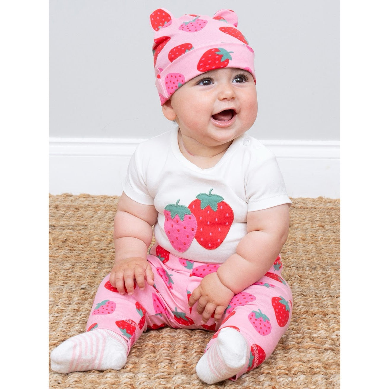 Kite Berry Brave Baby Leggings 8393 Clothing 3-6M / Pink,6-9M / Pink,9-12M / Pink