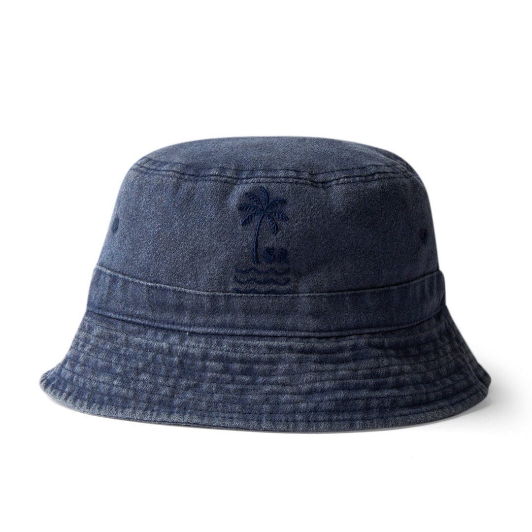 Saltrock Palm Bucket Hat Indigo Clothing ONE SIZE / Indigo