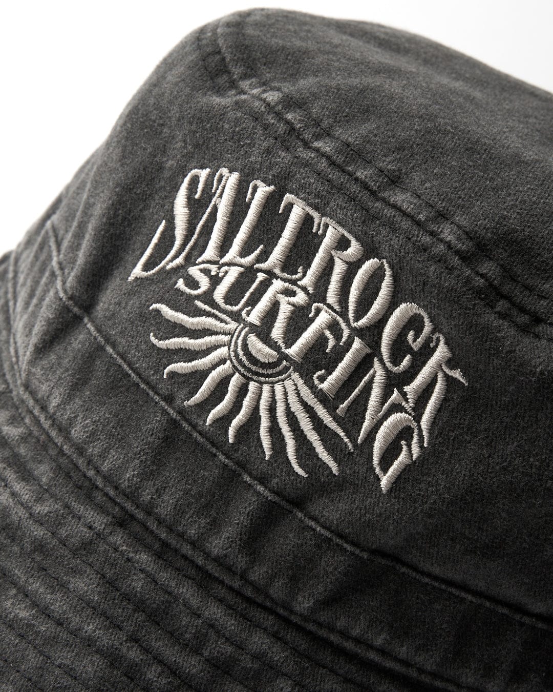 Saltrock Sunburst Bucket Hat Dark Grey Clothing ONE SIZE / Grey