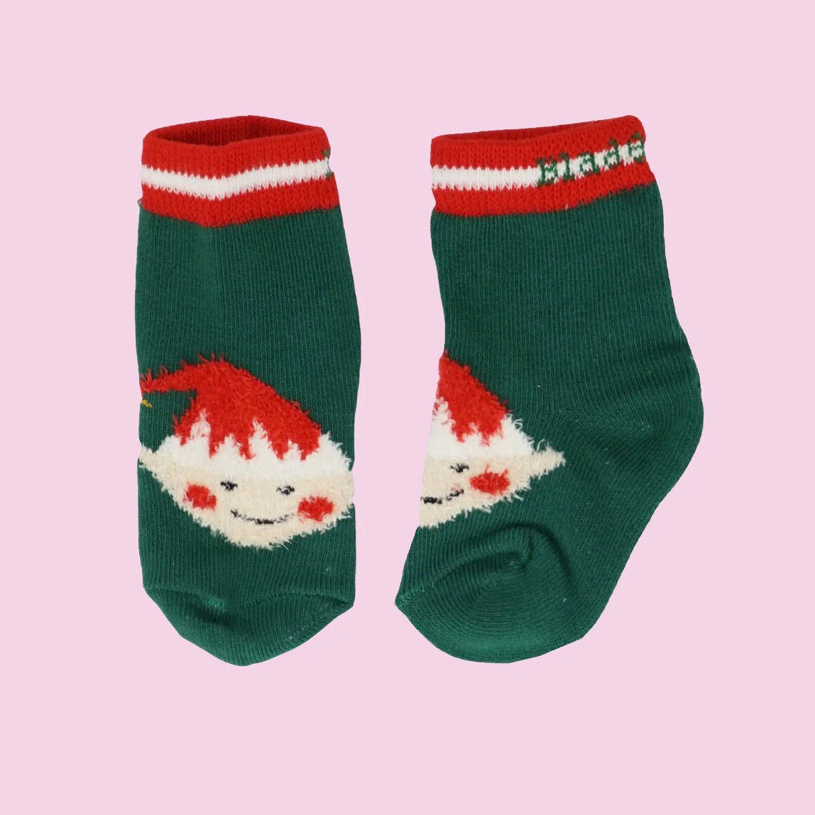 Blade & Rose Christmas Elf Socks Clothing 0-6M / Green,6-12M / Green,12-24M / Green