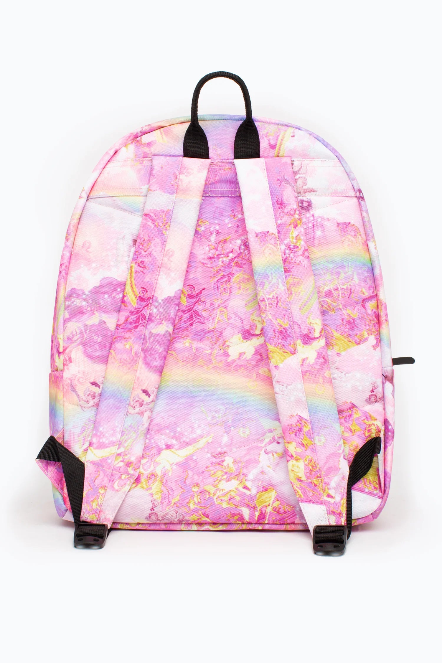 Pink rainbow backpack shop