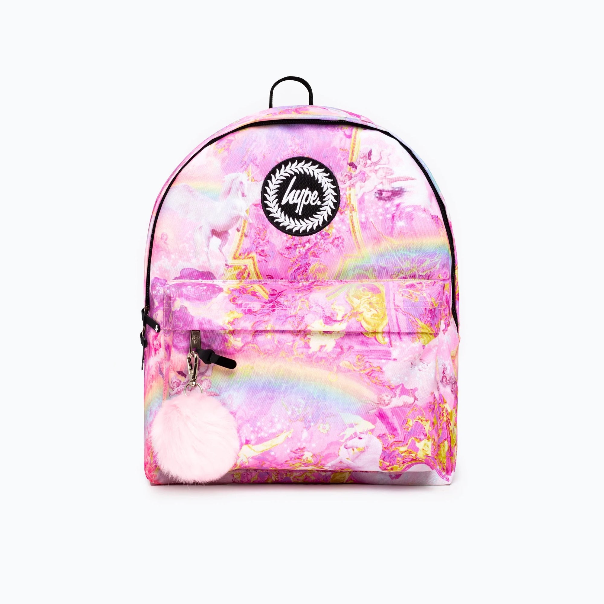 Hype Pink Rainbow Unicorn Backpack Xucb-015 Accessories ONE SIZE / Pink