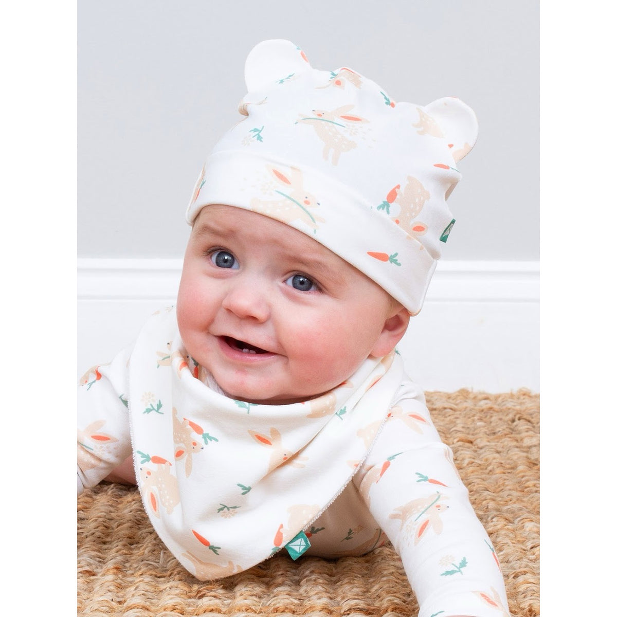 Kite Busy Bun Baby Hat 3550 Natural Clothing 0-1M / Natural,3-6M / Natural