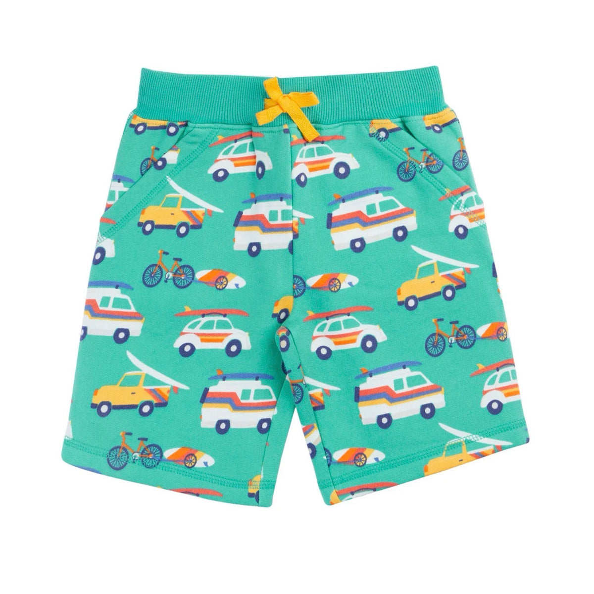 Frugi Samson Printed Shorts 501703S6snjl To The Beach Clothing 2-3YRS / Multi,3-4YRS / Multi,4-5YRS / Multi,5-6YRS / Multi,6-7YRS / Multi,7-8YRS / Multi,8-9YRS / Multi