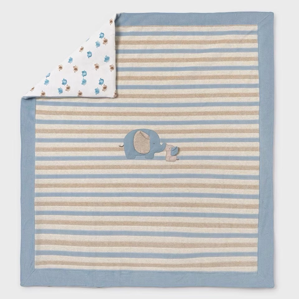 Mayoral Baby Boys Blanket 9490 Ele Accessories ONE SIZE / Ice Blue