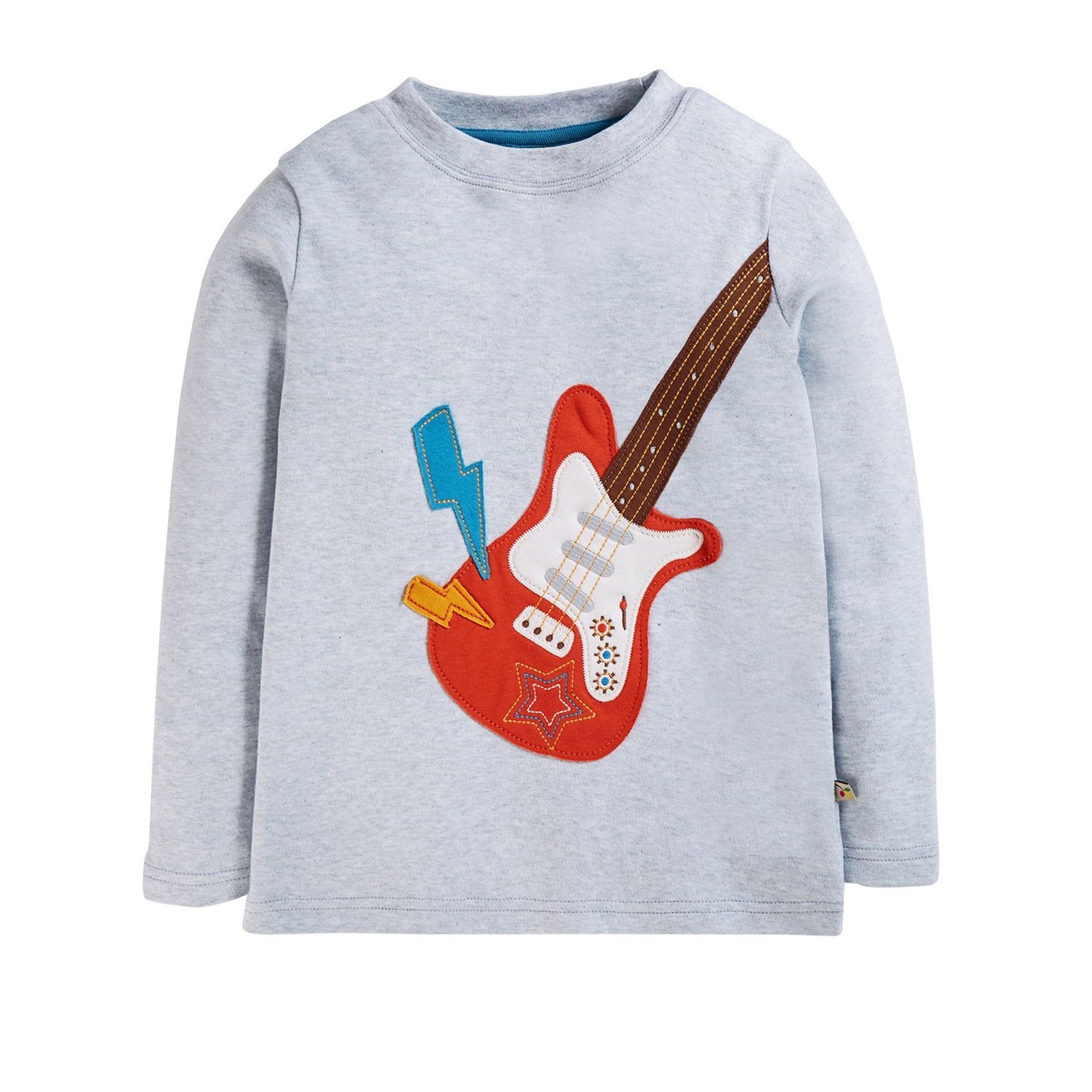 Frugi Adventure T-Shirt Grey Guitar Clothing 4-5YRS / Grey,5-6YRS / Grey,6-7YRS / Grey,7-8YRS / Grey,8-9YRS / Grey