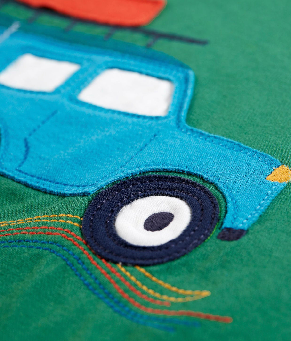 Frugi Quest T-Shirt Green Camper Clothing 2-3YRS / Green,3-4YRS / Green,4-5YRS / Green,5-6YRS / Green,6-7YRS / Green,7-8YRS / Green,8-9YRS / Green