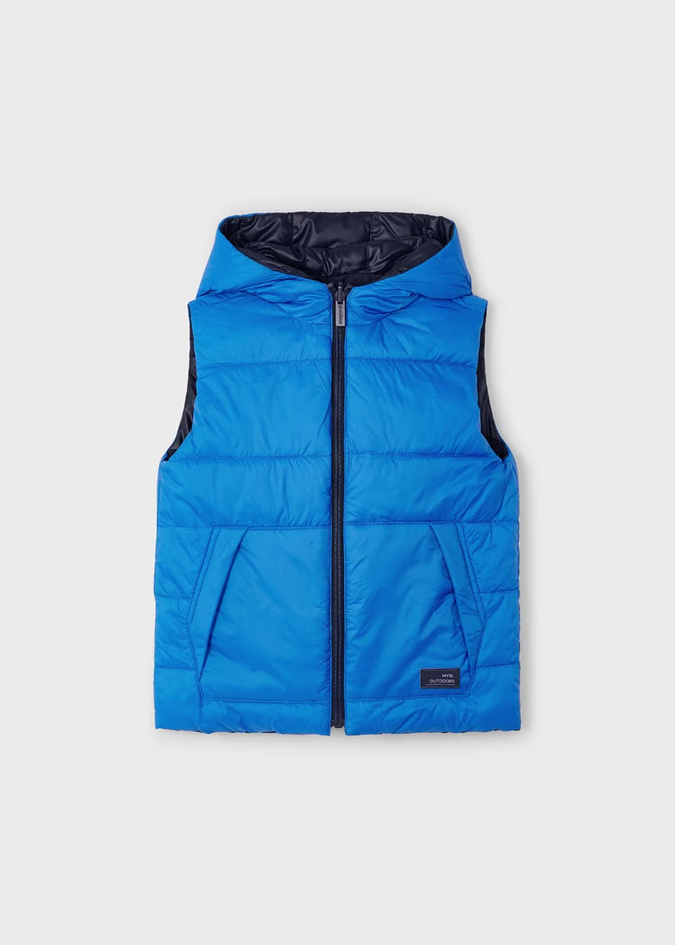 Mayoral Boys Reversible Gilet 4347 Cobalt Navy Clothing 4YRS / Cobalt Blue,5YRS / Cobalt Blue,6YRS / Cobalt Blue,8YRS / Cobalt Blue,9YRS / Cobalt Blue