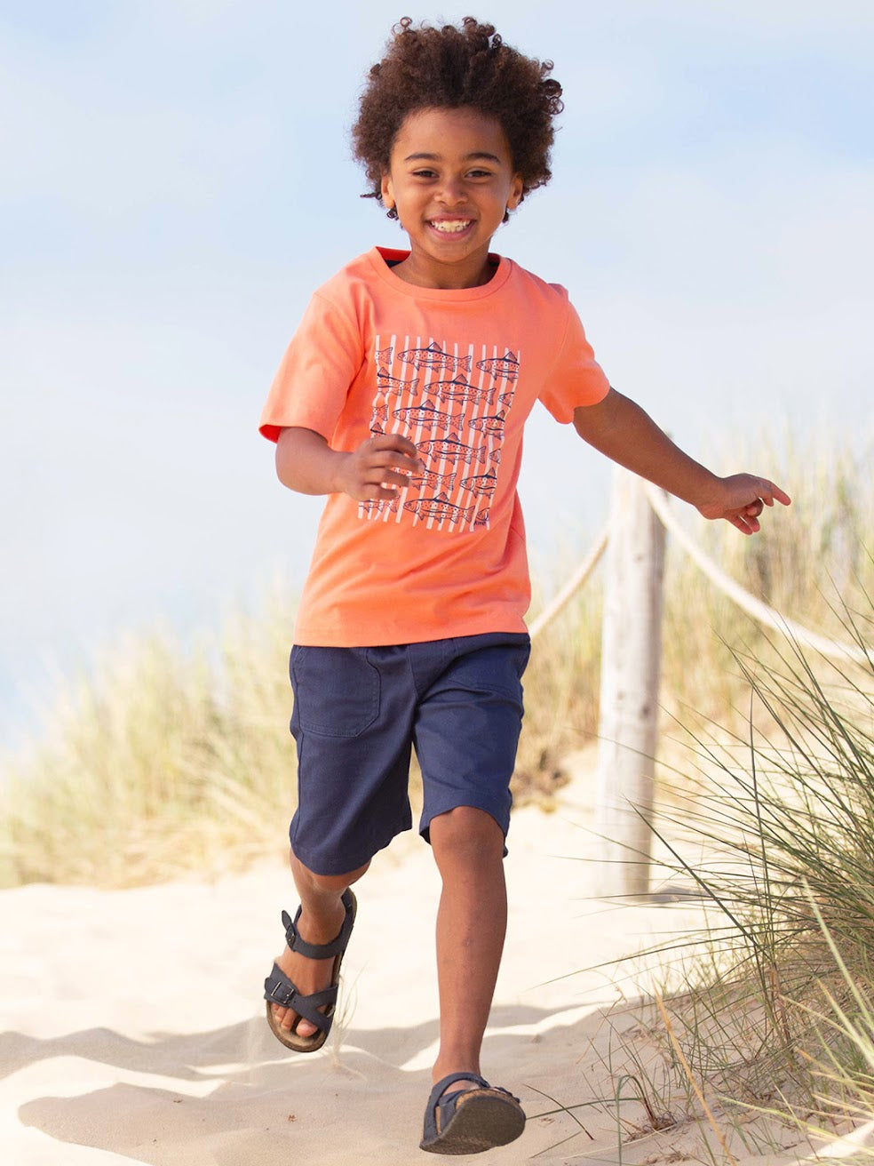 Kite Trout And About T-Shirt 62-F405 Orange Clothing 3YRS / Orange,4YRS / Orange,5YRS / Orange,6YRS / Orange,7YRS / Orange,8YRS / Orange