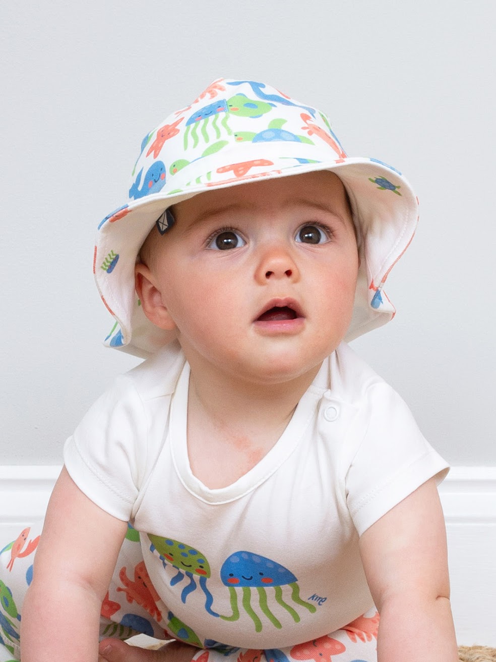 Kite Under The Sea Infant Sun Hat Clothing 0-6M / Multi,6-12M / Multi,12-24M / Multi