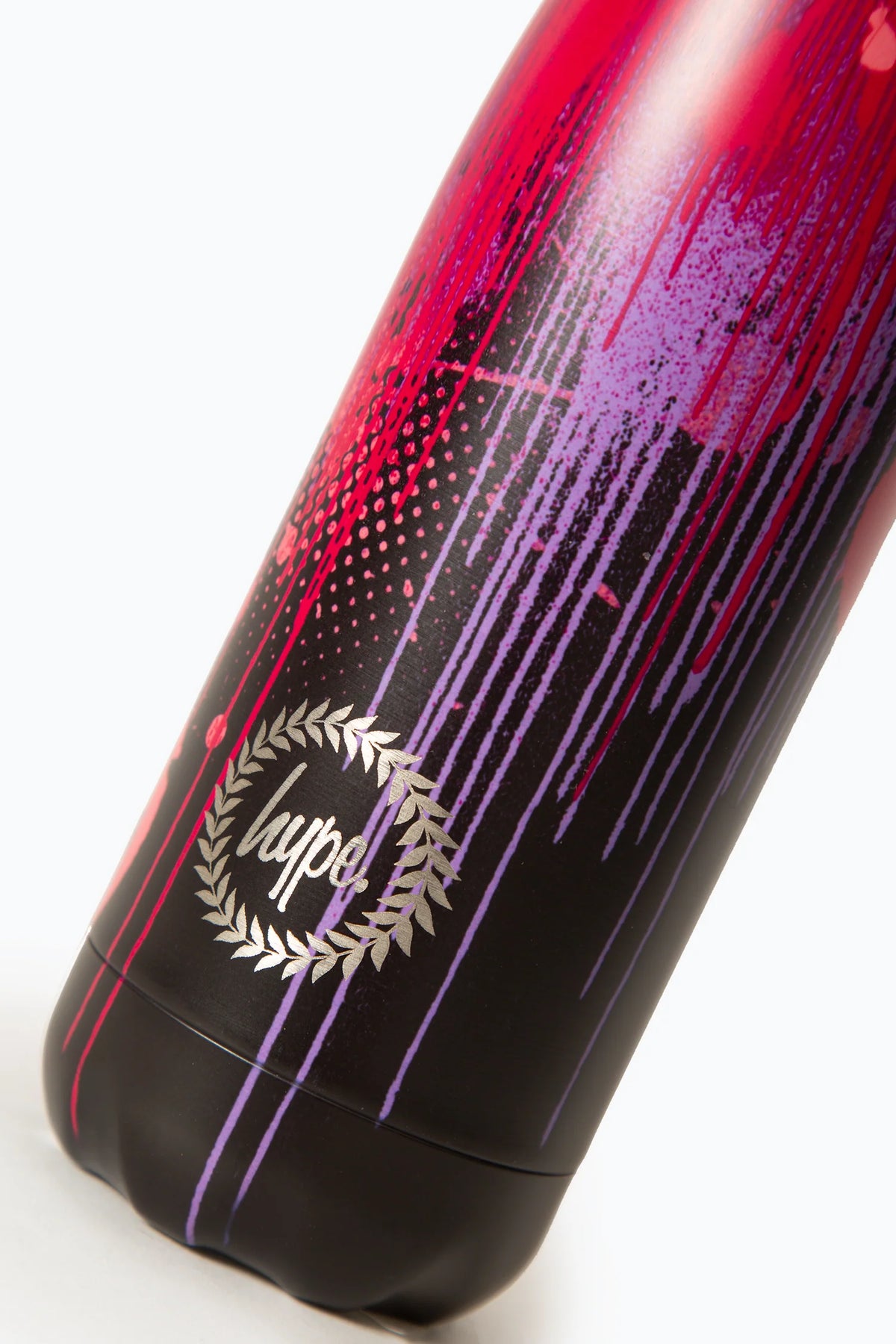 Hype Pink Hearts Drips Bottle Xucb345 Accessories ONE SIZE / Pink