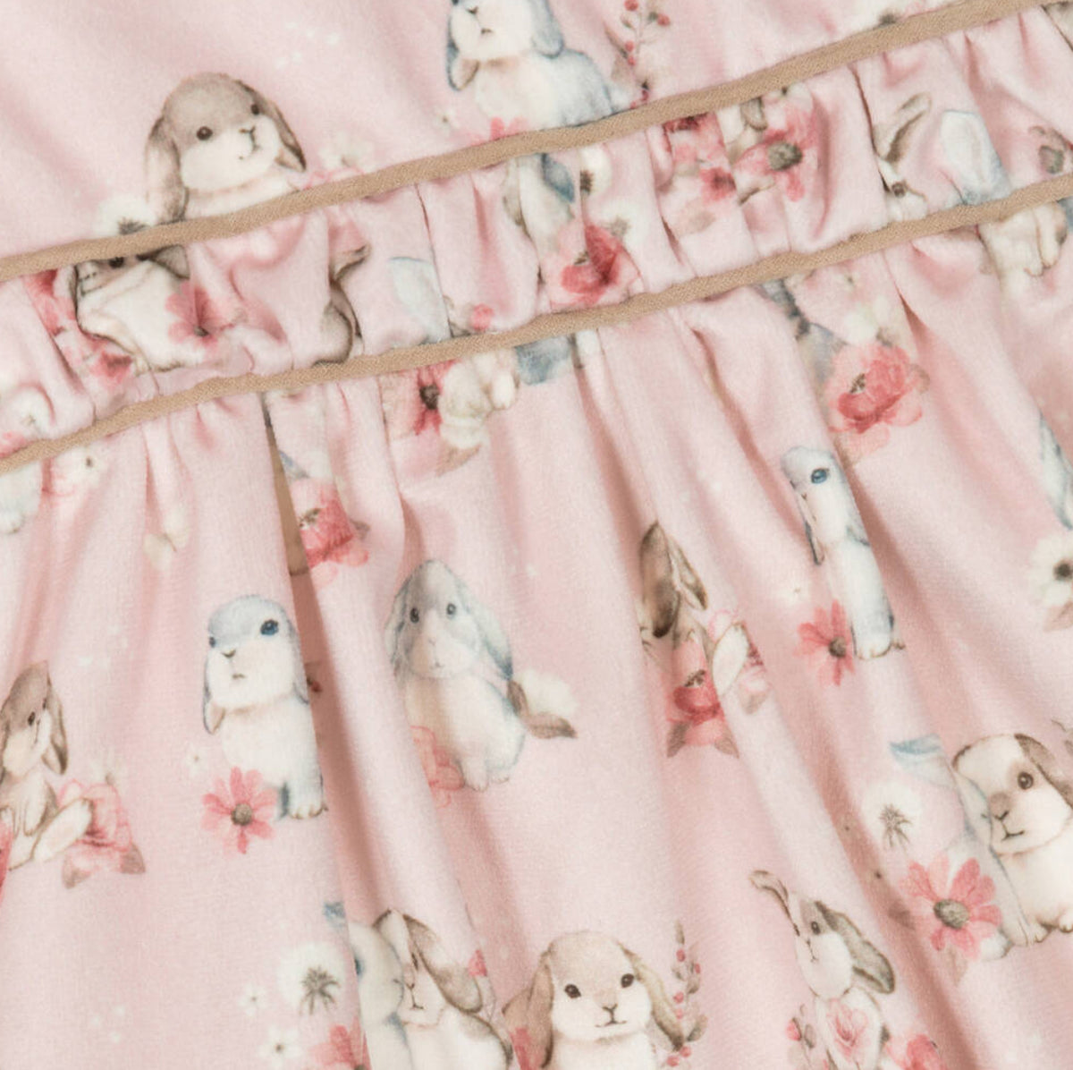 Mayoral Baby Girls Pink Bunny Dress 2809 Clothing 2-4M / Pink,4-6M / Pink,6-9M / Pink,12M / Pink,18M / Pink