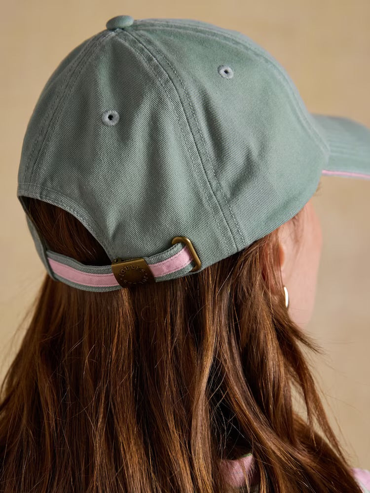 Joules Womens Daley Baseball Cap W27903 Green Clothing ONE SIZE / Green