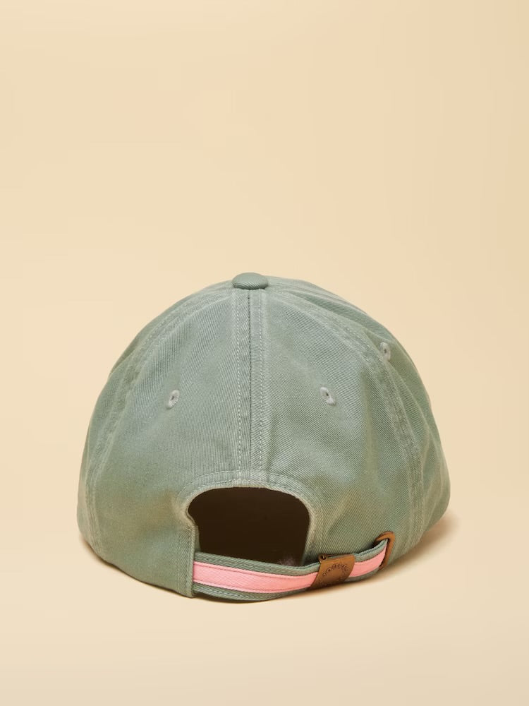 Joules Womens Daley Baseball Cap W27903 Green Clothing ONE SIZE / Green