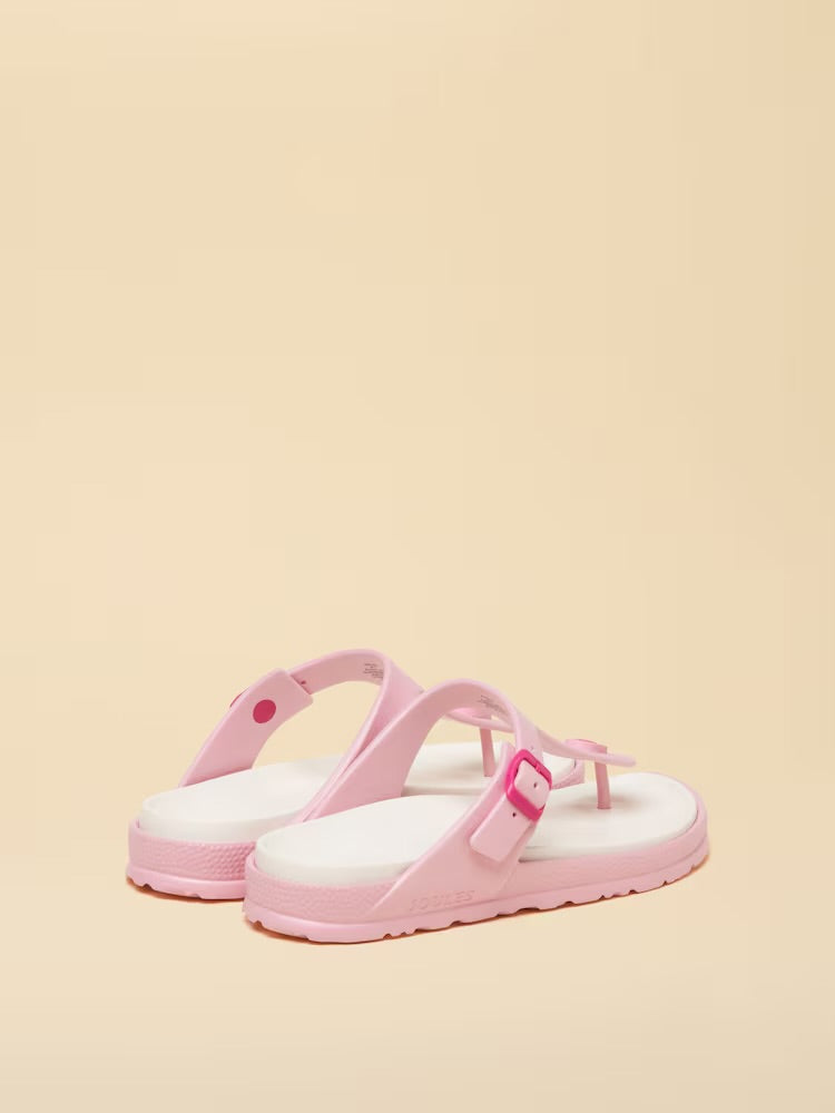 Joules Womens Soleil Sandals Pink Footwear 4 EU37 / Pink,5 EU38 / Pink,6 EU39 / Pink,7 EU41 / Pink