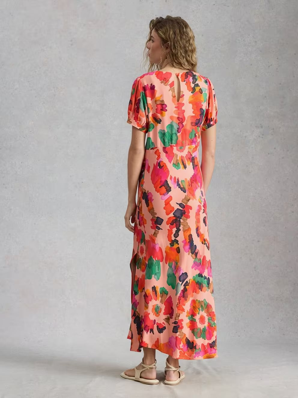 White Stuff Womens Hope Bias Cut Dress 446119 Pink Clothing UK8 / Pink,UK10 / Pink,UK12 / Pink,UK14 / Pink,UK16 / Pink,UK18 / Pink