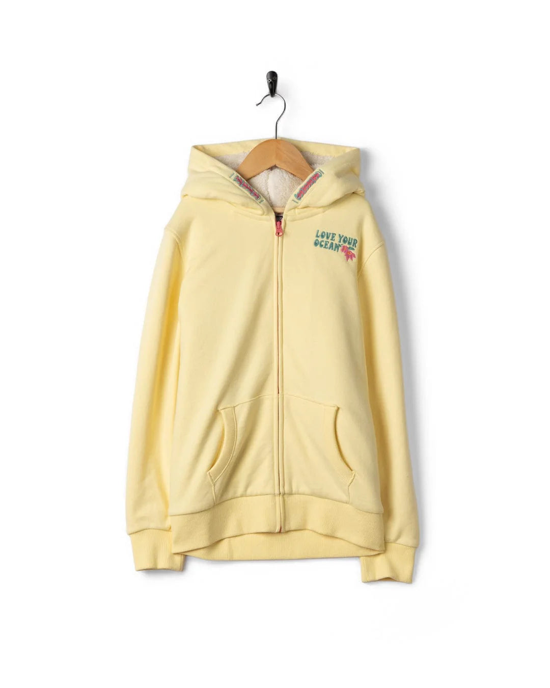 Saltrock Girls Sun Daze Sherpa Lined Zip Hoodie
