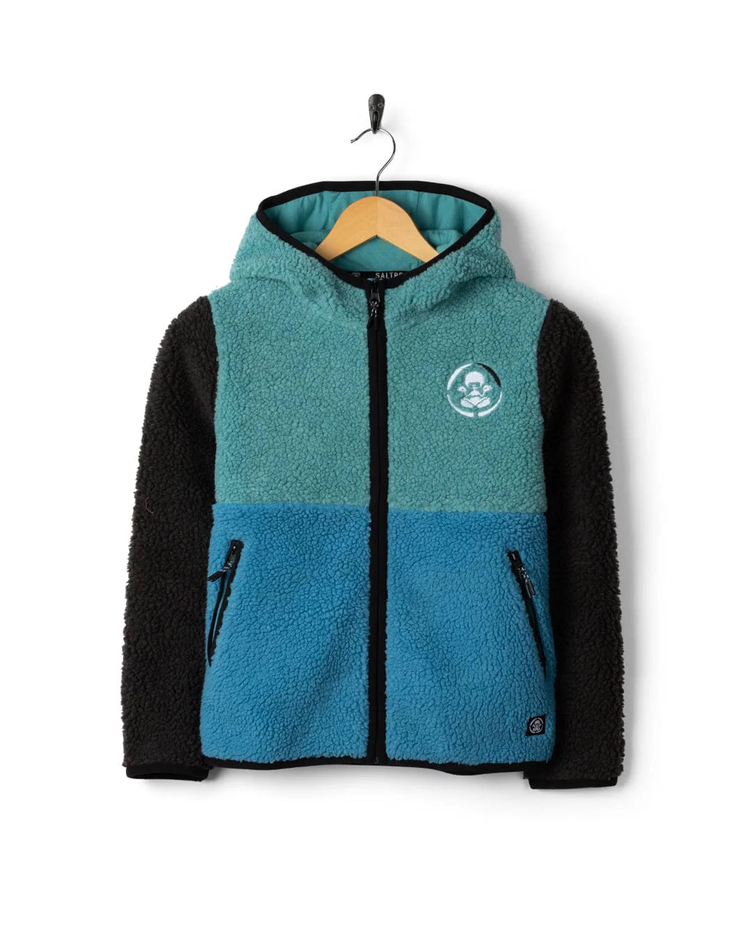 Saltrock Kids Tok Emery Sherpa Zip Fleece Clothing 9/10YRS / Blue,11/12YRS / Blue,13YRS / Blue
