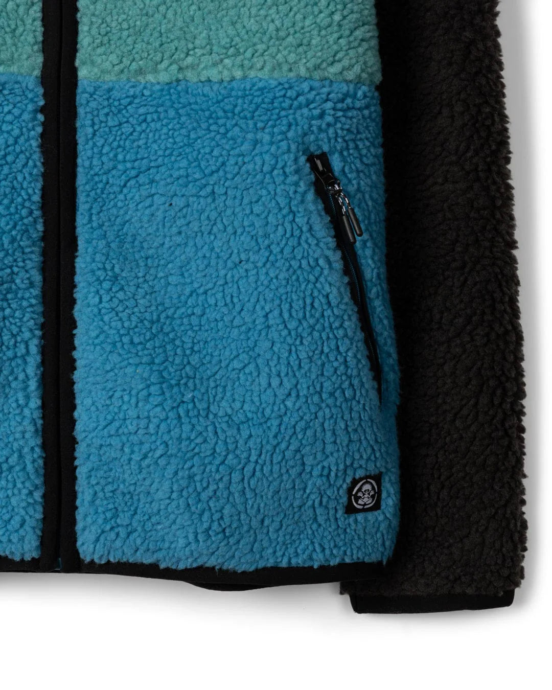 Saltrock Kids Tok Emery Sherpa Zip Fleece Clothing 9/10YRS / Blue,11/12YRS / Blue,13YRS / Blue