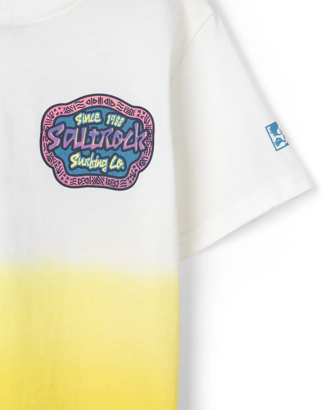 Saltrock Boys Tribe Dyed T-Shirt Clothing 7/8YRS / White,9/10YRS / White,11/12YRS / White,13YRS / White