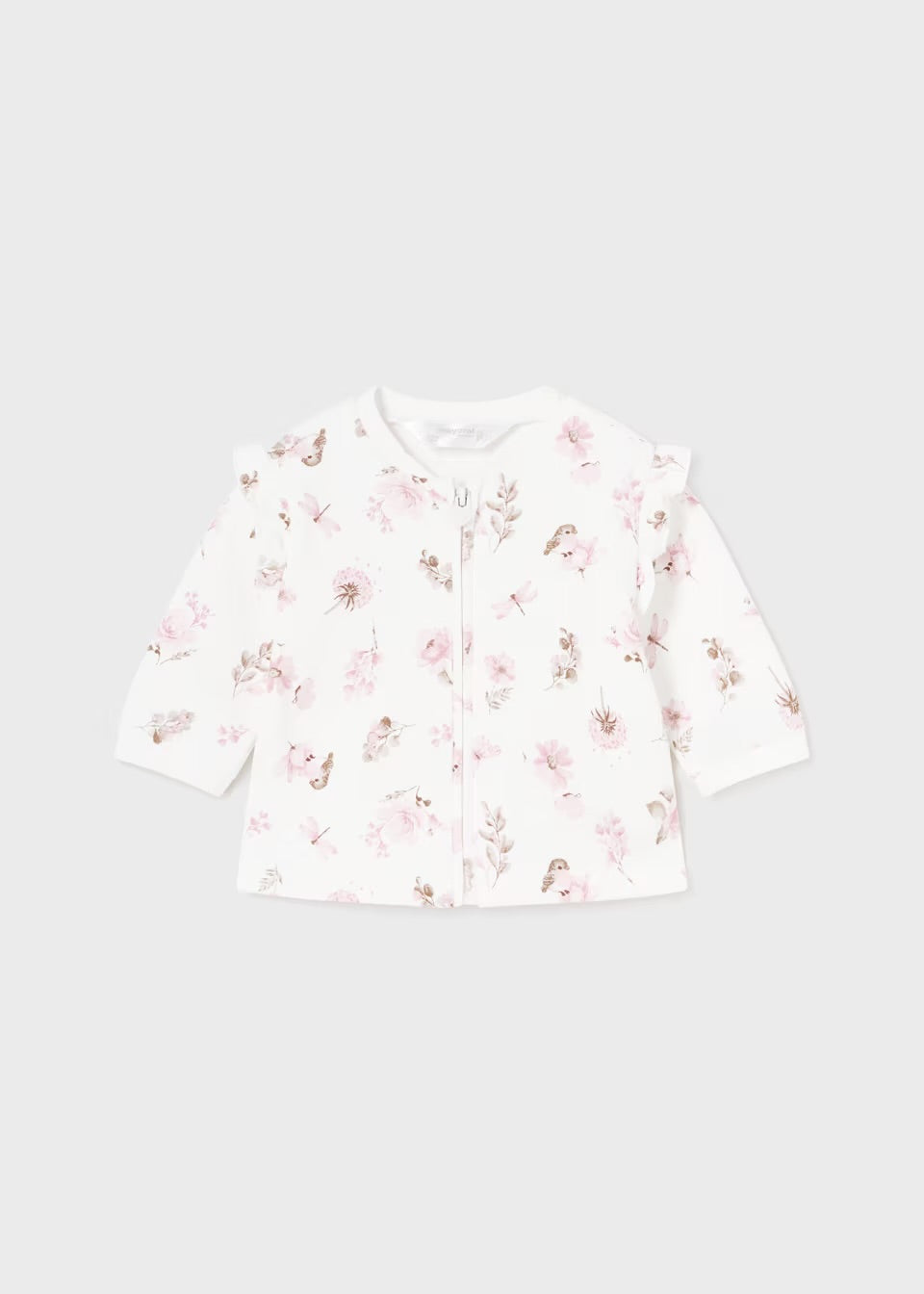 Mayoral Baby Girls 3 Piece Set 2610 Little Bird Clothing 4-6M / Pink,6-9M / Pink,12M / Pink