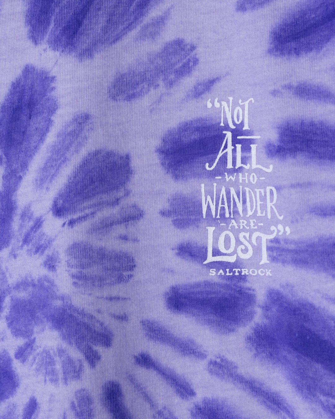 Saltrock Boys Losts Ships Tie Dye T-Shirt Purple Clothing 7/8YRS / Purple,9/10YRS / Purple,11/12YRS / Purple,13YRS / Purple