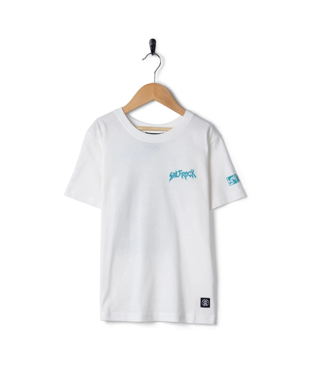 Saltrock Boys Jaws T-Shirt White Clothing 7/8YRS / White,9/10YRS / White,11/12YRS / White,13YRS / White