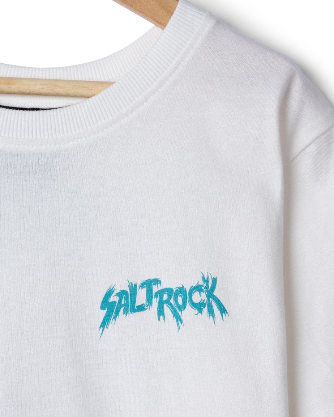 Saltrock Boys Jaws T-Shirt White Clothing 7/8YRS / White,9/10YRS / White,11/12YRS / White,13YRS / White