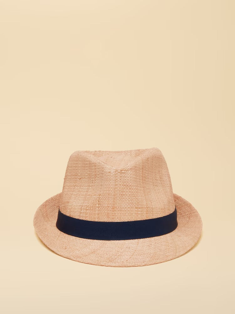 Joules Mens Halstow Trilby Summer Hat Clothing ONE SIZE / Natural