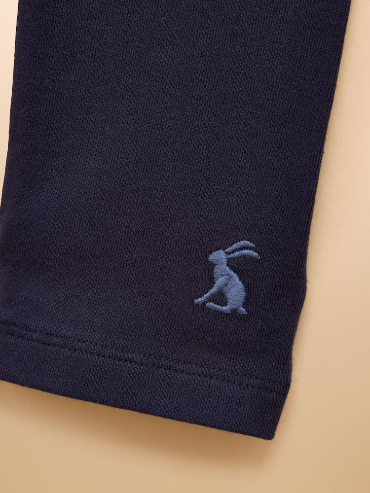 Joules Girls Dee Dee Leggings Plain Navy Clothing 5YRS / Navy,6YRS / Navy,8YRS / Navy,10YRS / Navy,12YRS / Navy