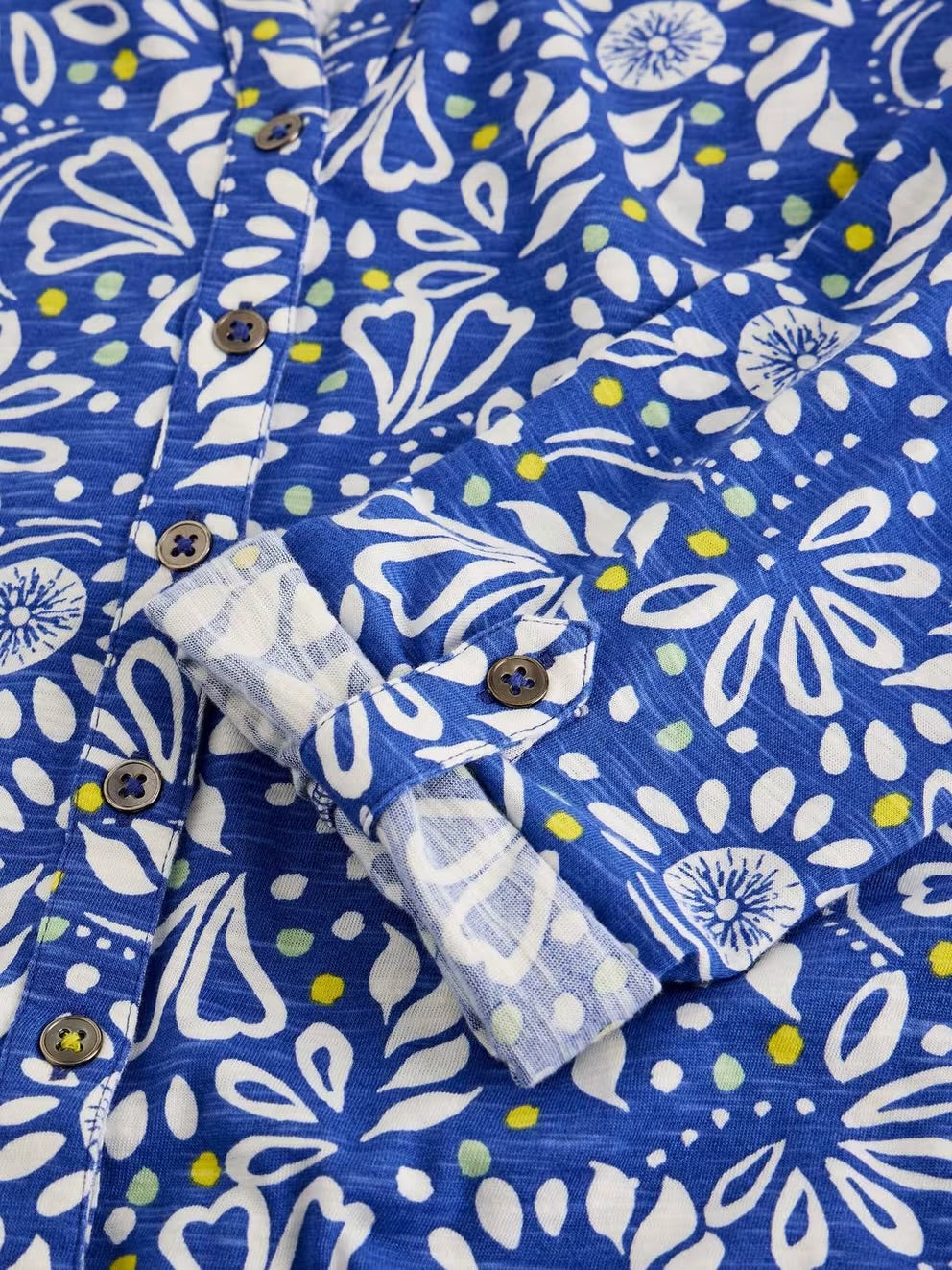 White Stuff Womens Annie Shirt 446474 Bright Blue Clothing UK8 / Blue,UK10 / Blue,UK12 / Blue,UK14 / Blue,UK16 / Blue,UK18 / Blue