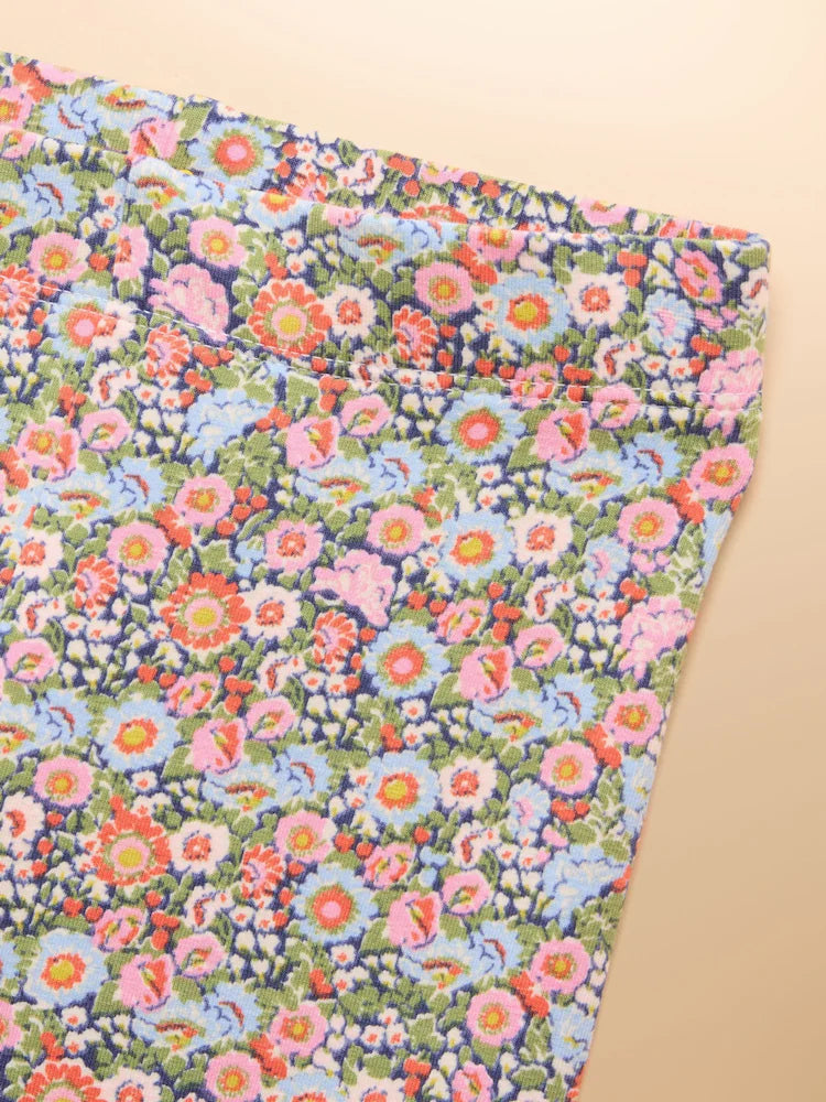 Joules Girls Dee Dee Pink Ditsy Leggings An2933 Clothing 2YRS / Multi,3YRS / Multi,4YRS / Multi,5YRS / Multi,6YRS / Multi,8YRS / Multi